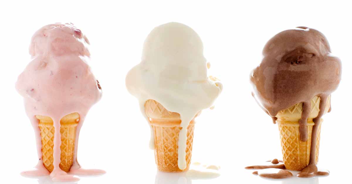 Would you like to eat an Ice Cream that doesn't melt?