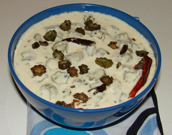 Vendaikkai Pachadi Recipe Lady's Finger Pachadi Recipe