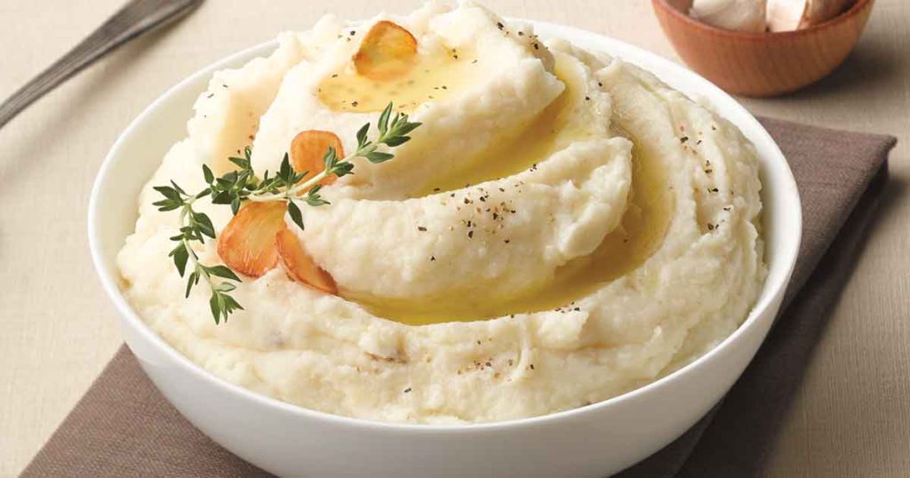 Garlic-y Mashed Potatoes 