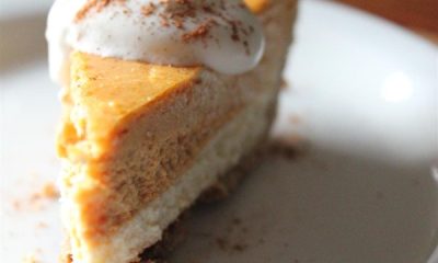 Double Layer Pumpkin Cheesecake Recipe