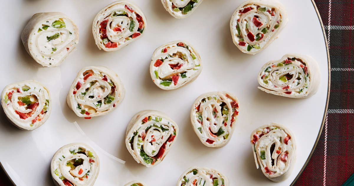Mexican Cream Cheese Roll Ups Recipe | HungryForever