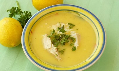 Soupa Avgolemono (Greek Egg and Lemon Soup) Recipe