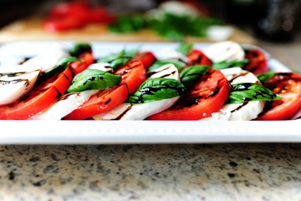 Tomato-Basil-Mozzarella Salad