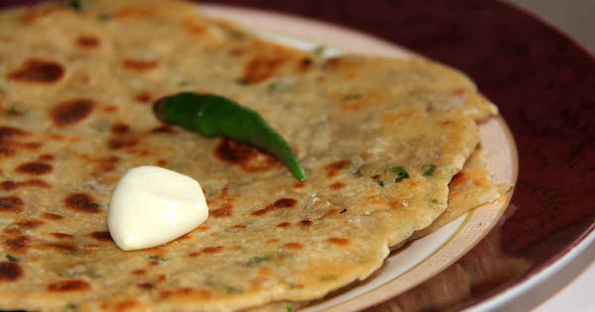 Barley Gramflour Paratha Recipe