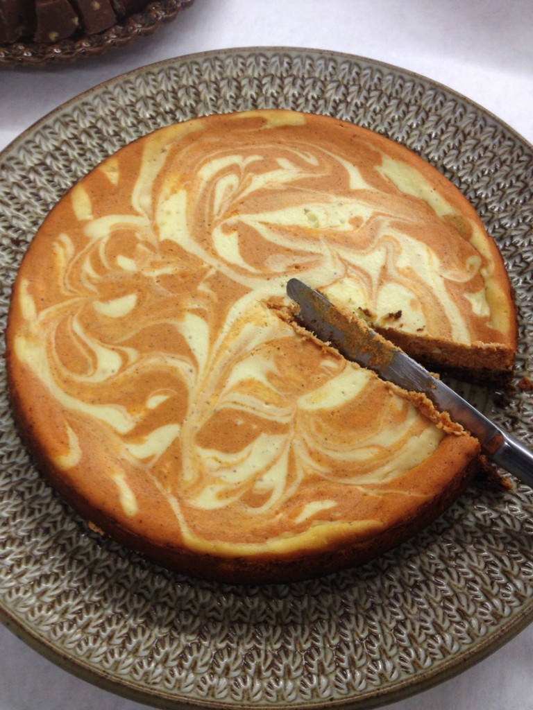 Marbled Pumpkin Cheesecake Recipe