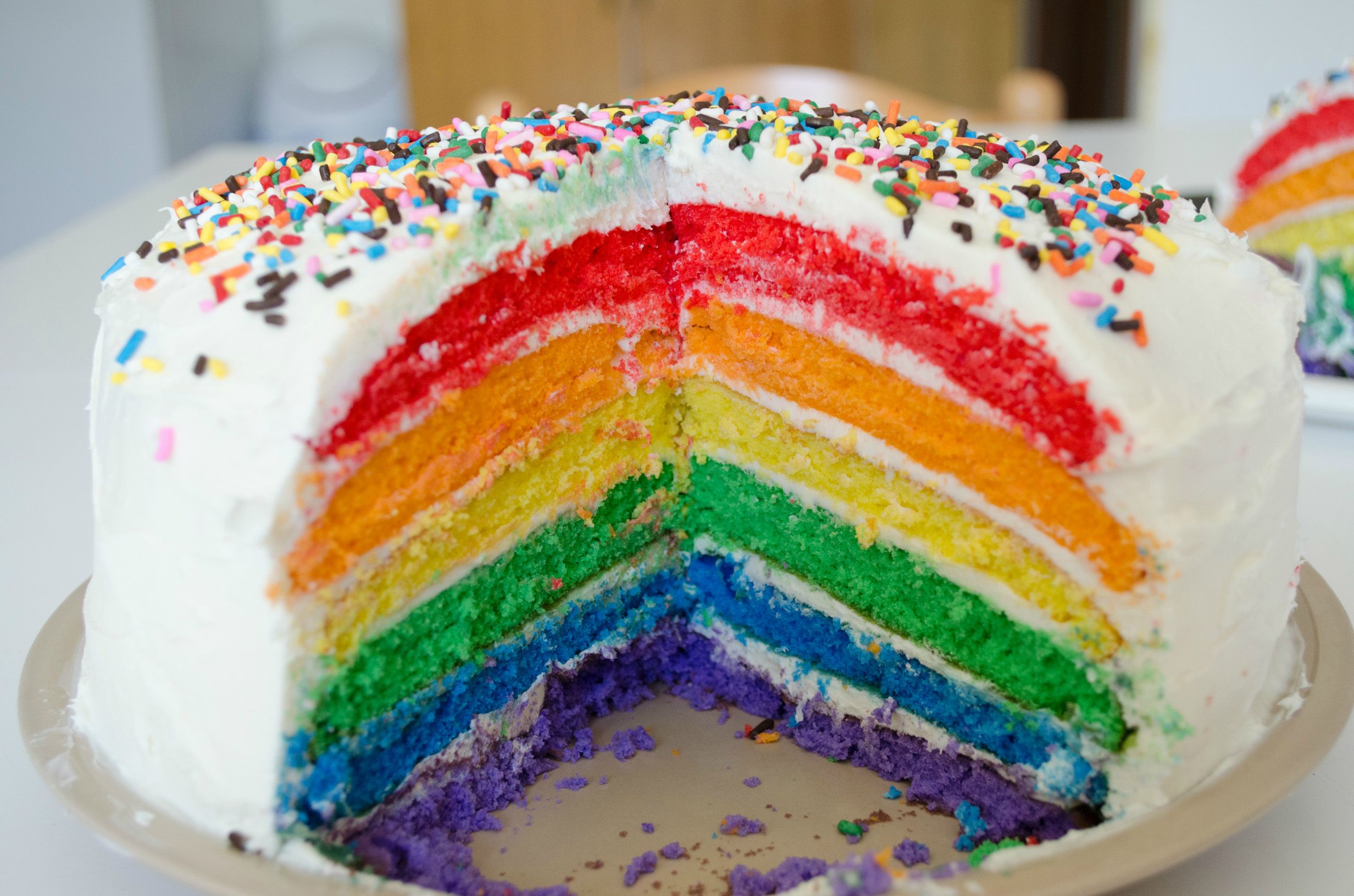 Sweet Delish Rainbow Cake Colors 1