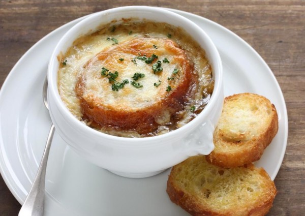 French Veg Onion Soup Recipe