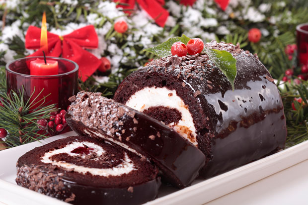 christmas-cake-yule-log