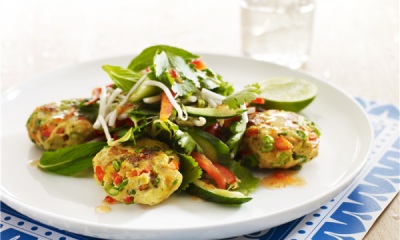 Fish Cake Salad Recipe