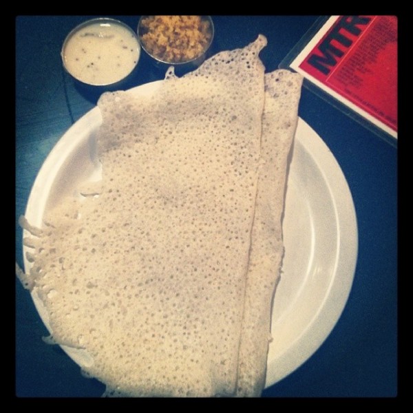 Set Dosa and Neer Dosa at MTR Indiranagar