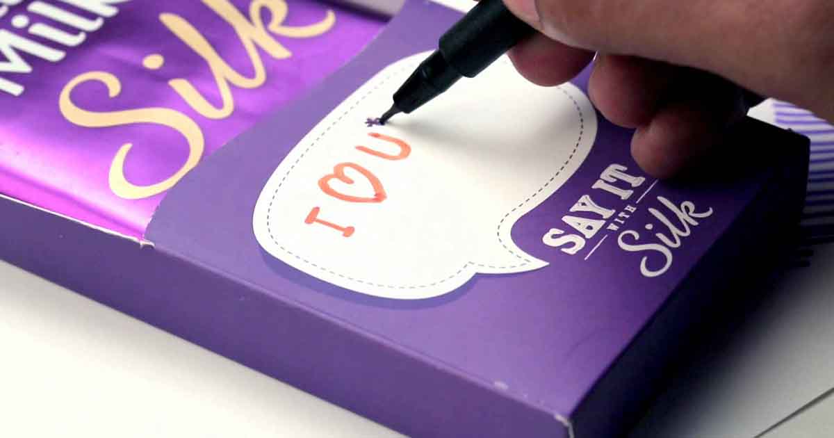 Cadbury Silk Launches SayItWithSilk Campaign and Limited Edition Silk