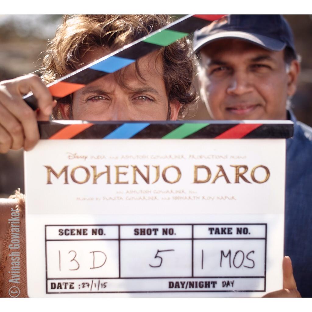 Mohenjo daro official first look by hrithikroshan.com .