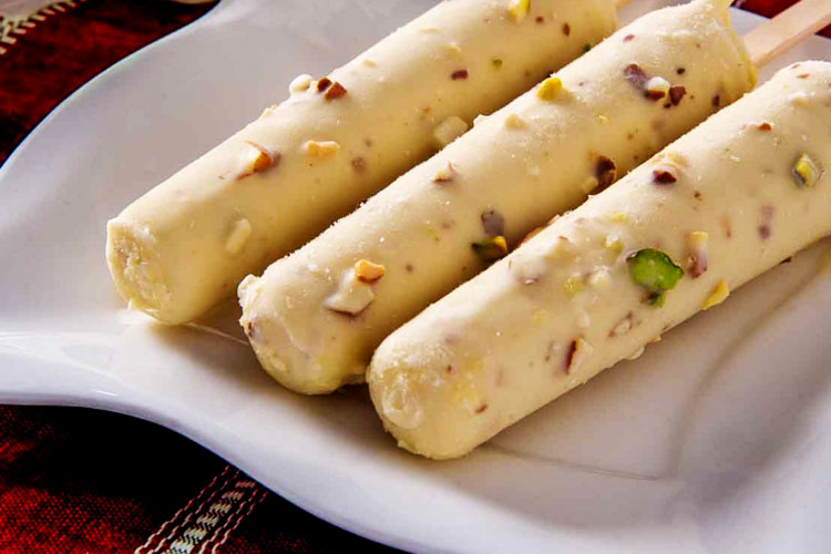 Almond Malai Kulfi