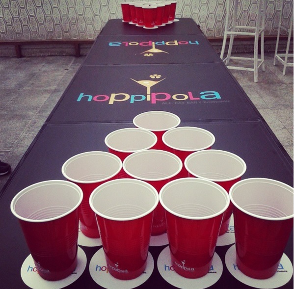 Beer pong