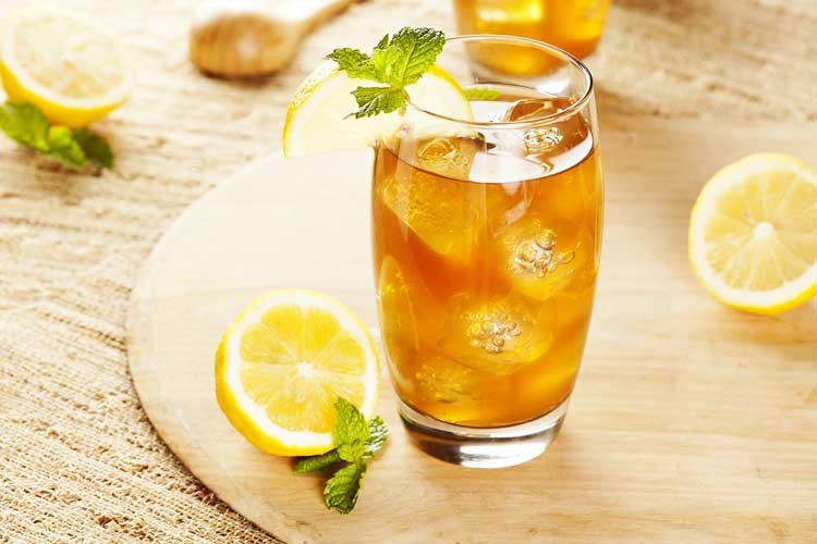 mint ice tea