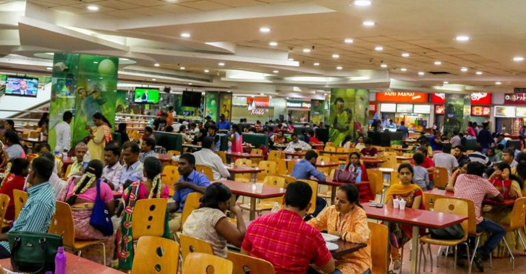 Chennai Corporation Closes Food Court at Ampa Skywalk Mall ...