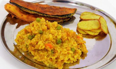 Bengali Moong Dal Khichdi Recipe
