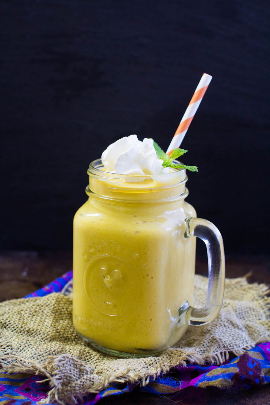 mango cream shake