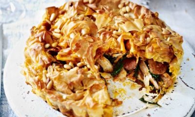 chicken-and-chorizo-filo-pie