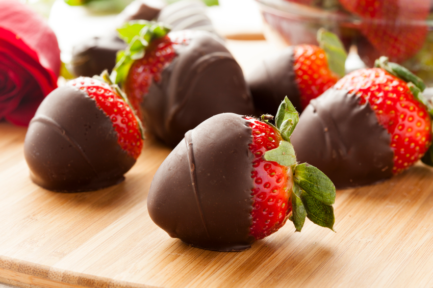 Gourmet Chocolate Covered Strawberries for Valentine's Day