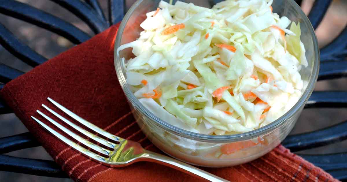 KFC Style Coleslaw Recipe HungryForever Food Blog