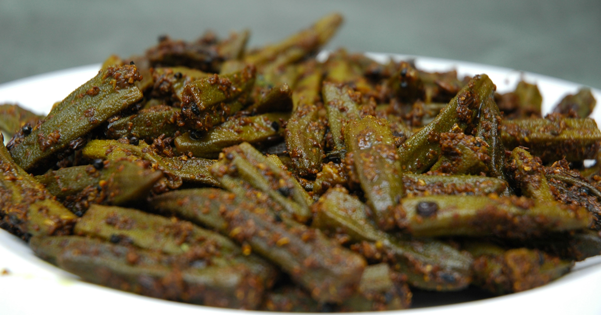 Bhindi Fry Recipe (Hindi) - HungryForever Food Blog