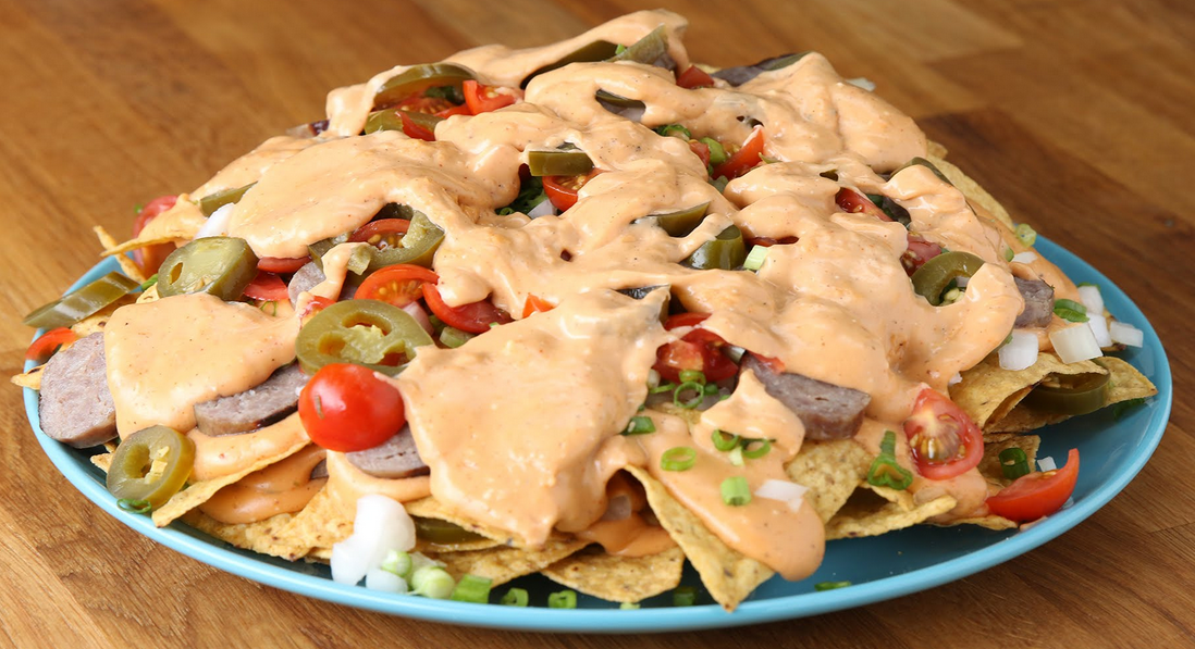 Beer and Brats Nachos