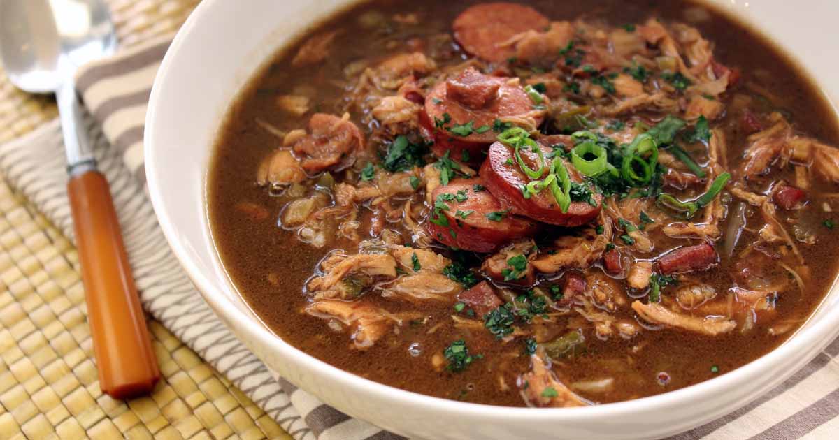 Jambalaya (On The Bayou) File Gumbo Recipe HungryForever Food Blog