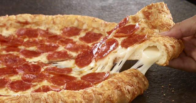 Pizza Hut Grilled Cheese Pizza