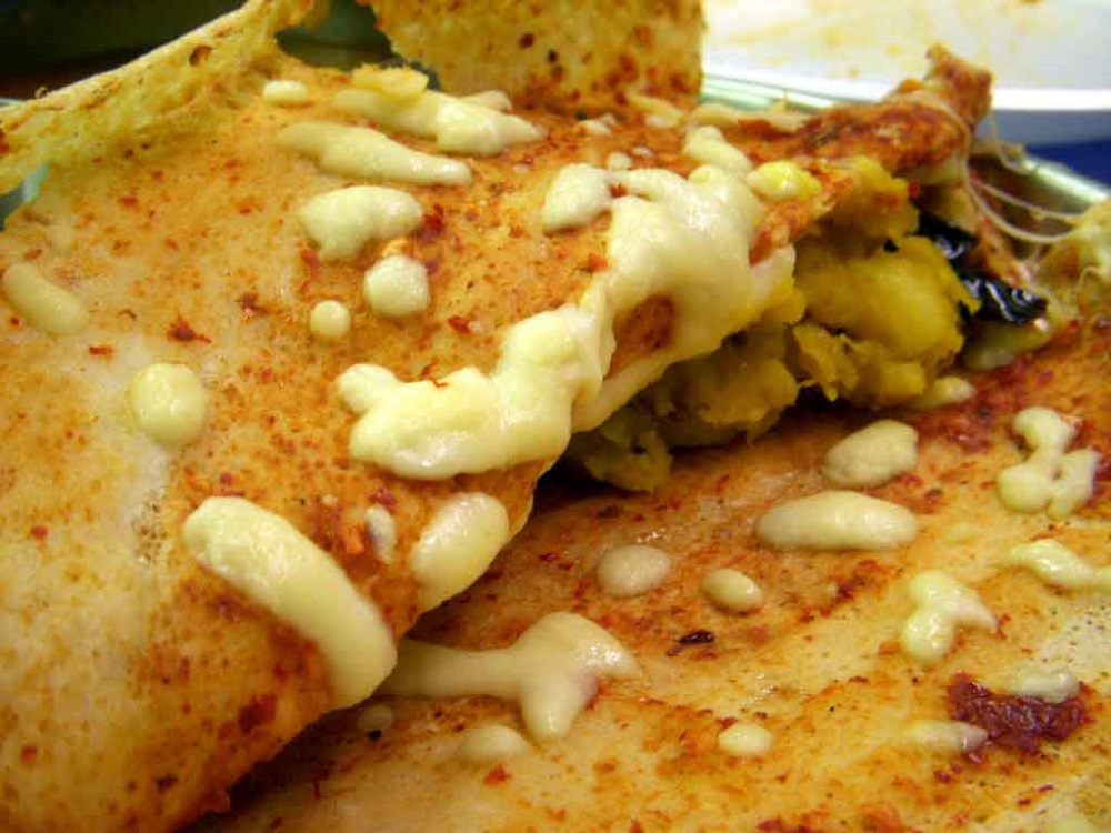 How to Make Cheese Dosa Cheese Dosa Recipe
