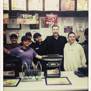 justin timberlake taco bell