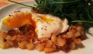 poach egg potatoes PS