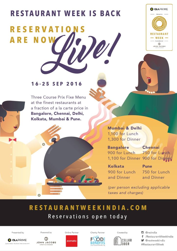 Restaurant Week India Is Back In Chennai On September 16th Photo 1