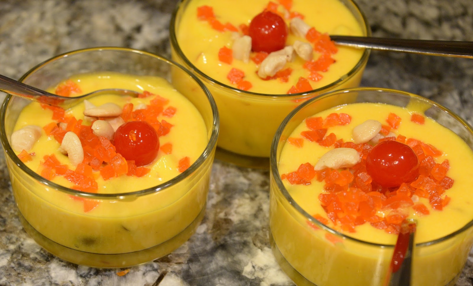 Mango Custard Recipe How To Make Mango Custard HungryForever