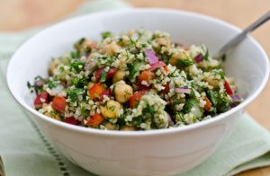 bulgur-salad-with-dill-vegetables-and-chick-peas