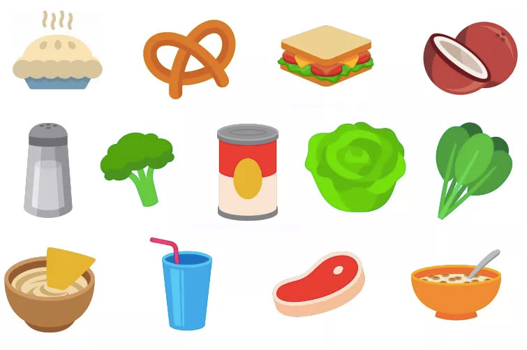 Brace Yourselves, New Food Emoji Are Coming Including Pie, Broccoli and Hummus!