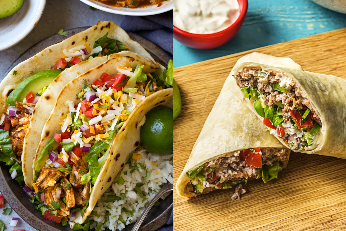 Taco Or Burrito Which Is The Better Tex Mex Fast Food? HungryForever