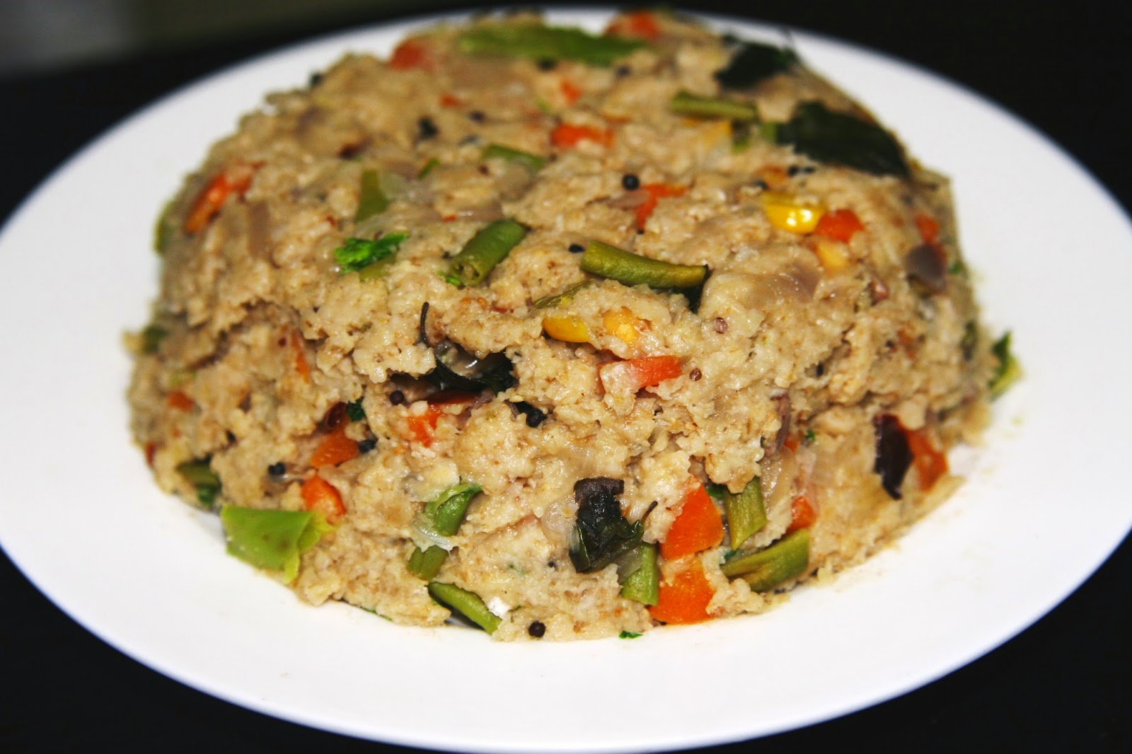 Oats upma recipe How to make Oats Upma HungryForever