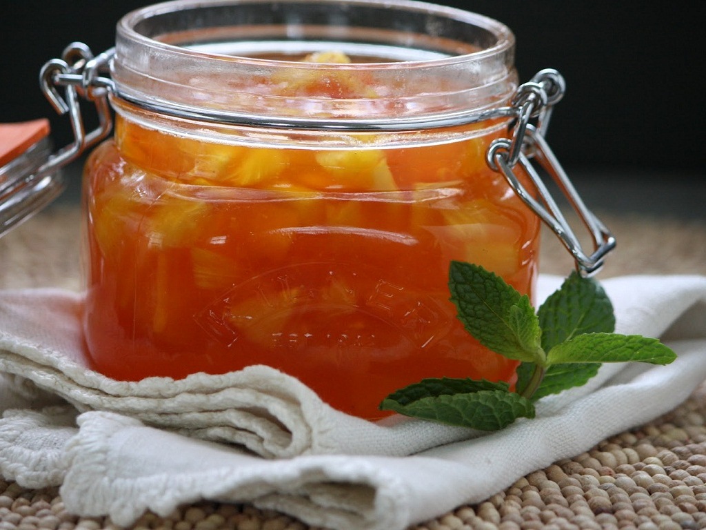 Homemade Tasty Papaya Jam Recipe HungryForever