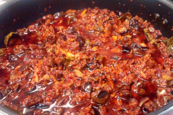 Brinjal pickle Recipe