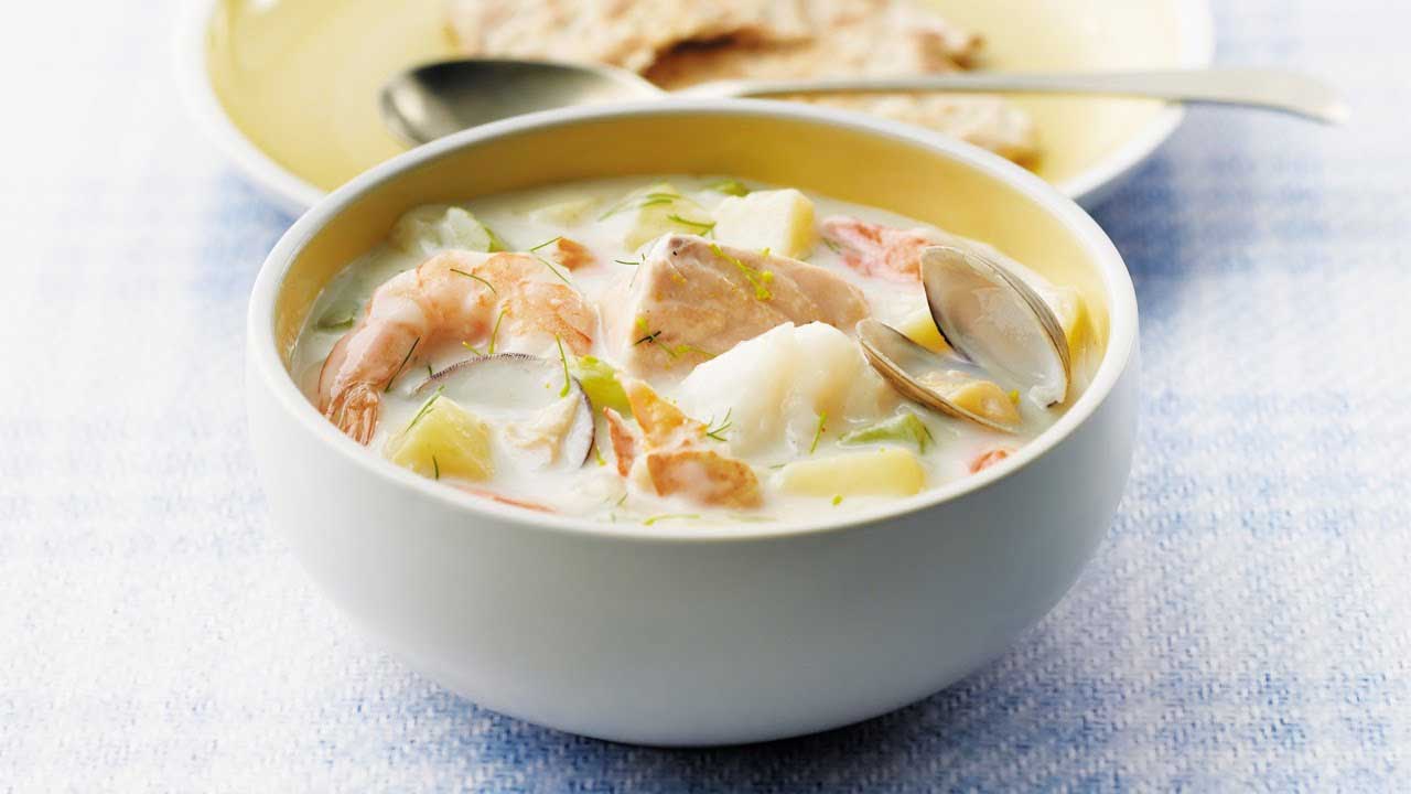 President Kennedy's Fish Chowder Recipe HungryForever Food Blog