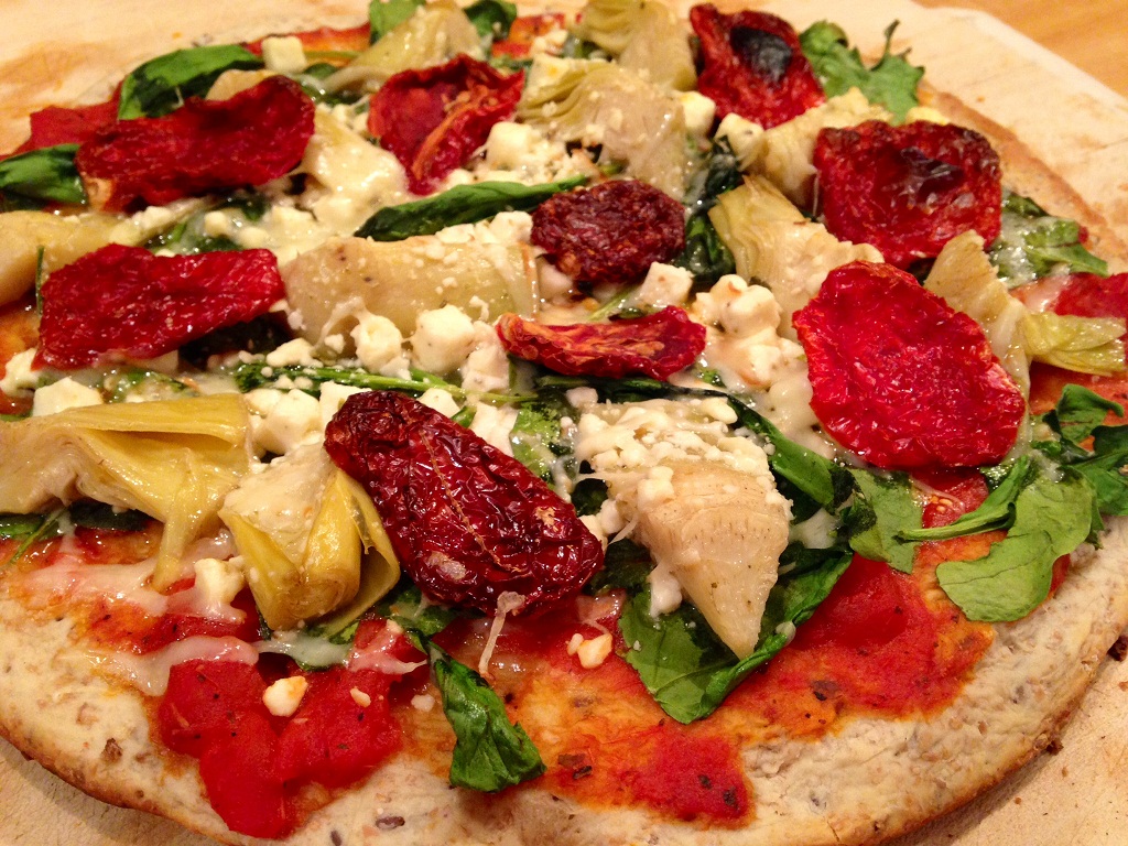 Preserved Tomato Sauce and Sundried Tomato Pizza HungryForever