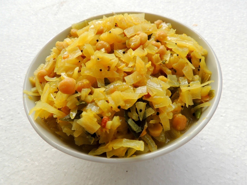 Cabbage Kootu Recipe South Indian Style HungryForever