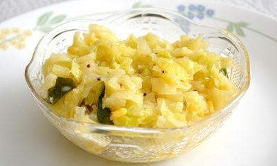 cabbage-poriyal-recipe