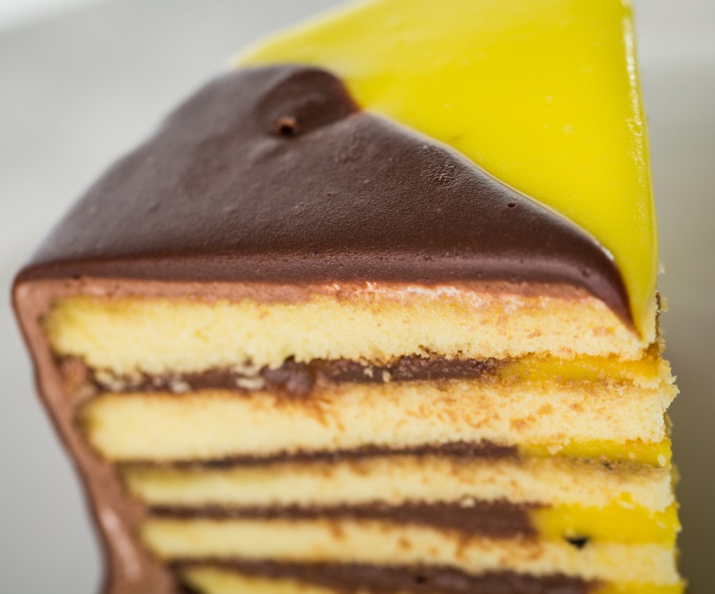 Half Lemon/Half Chocolate Doberge Cake – Sugar Love Bakery