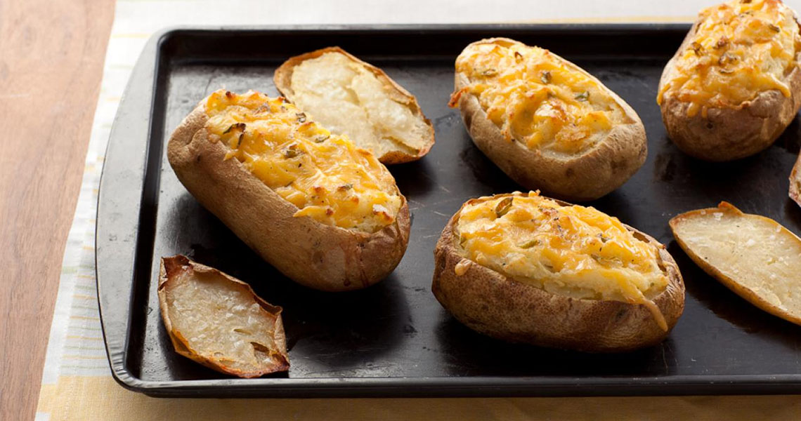 Baked Potatoes Recipe - HungryForever Food Blog