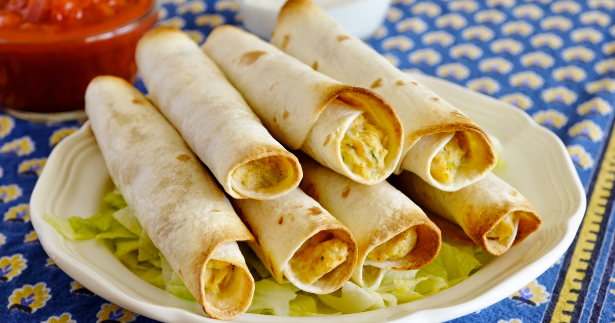 Chicken Flautas Recipe HungryForever Food Blog
