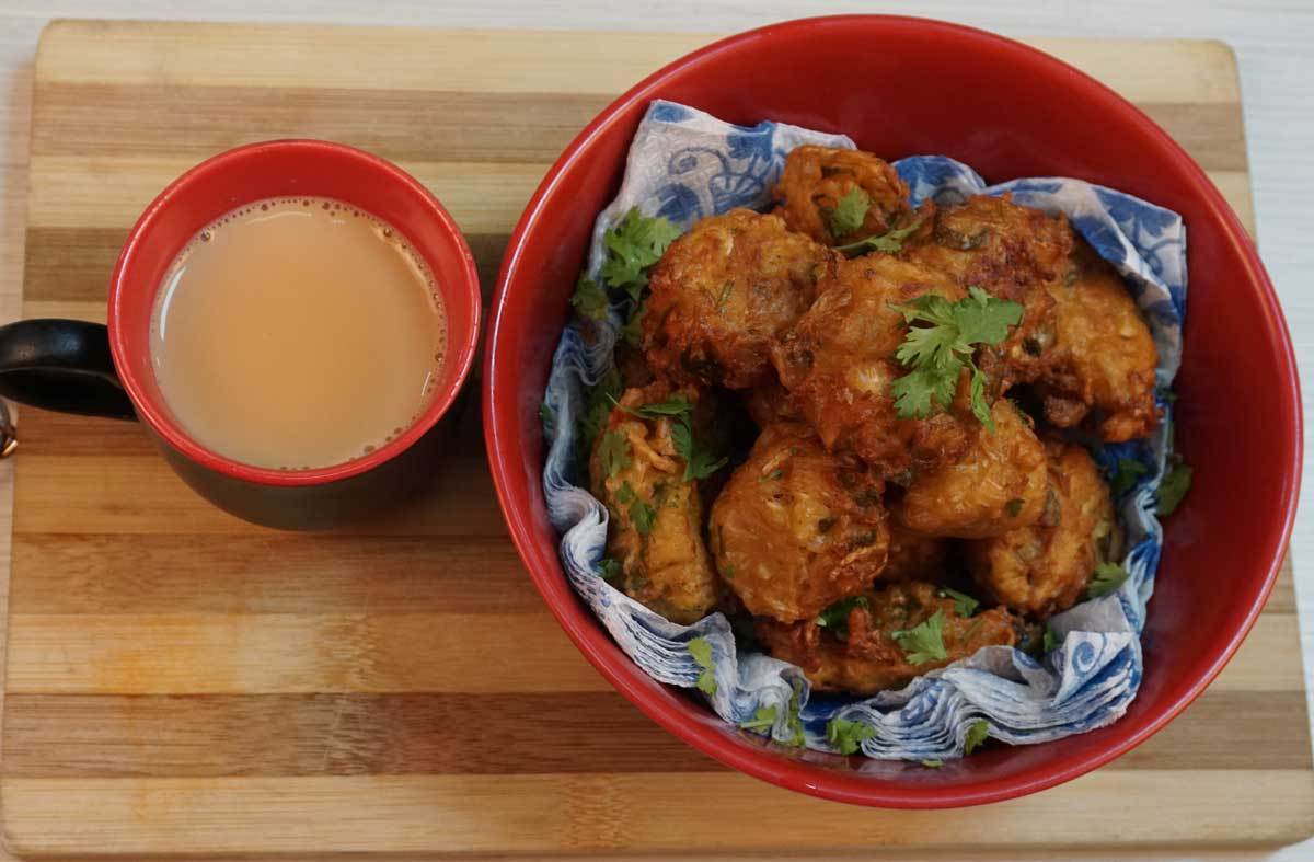 Cabbage Pakora Recipe How To Make Cabbage Pakora HungryForever