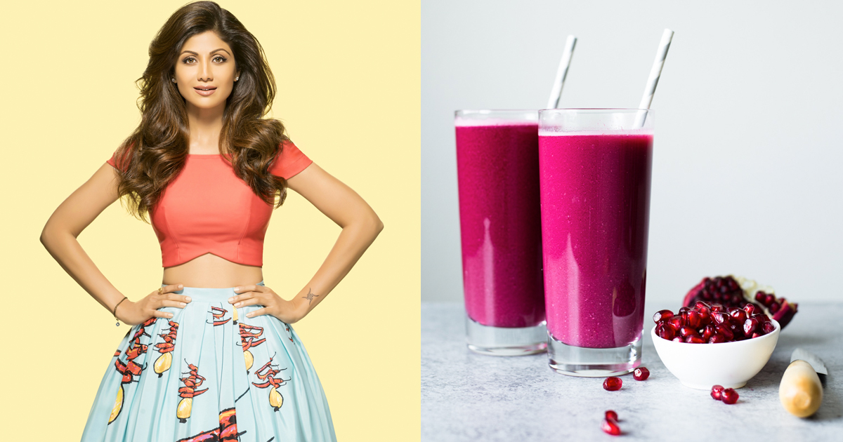 B Natural Launches 100% Pomegranate Juice With Shilpa Shetty As Brand ...