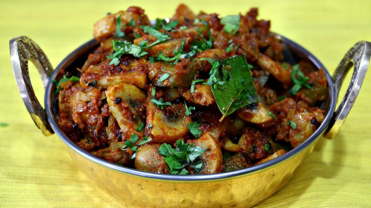 mushroom-masala